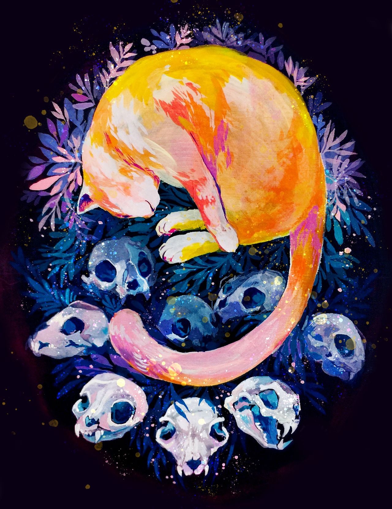 Nine Lives print