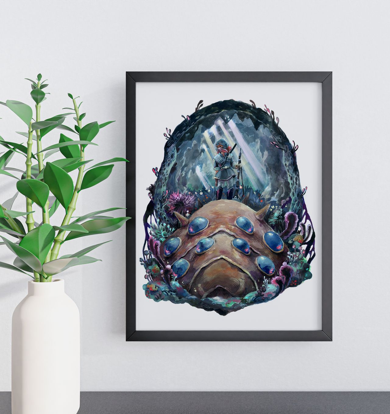 In the Caves Print